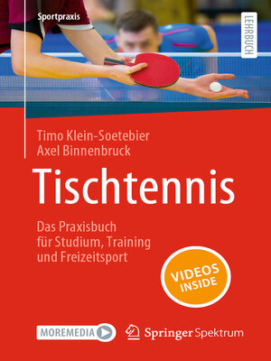 cover image of Tischtennis – Das Praxisbuch für Studium, Training und Freizeitsport